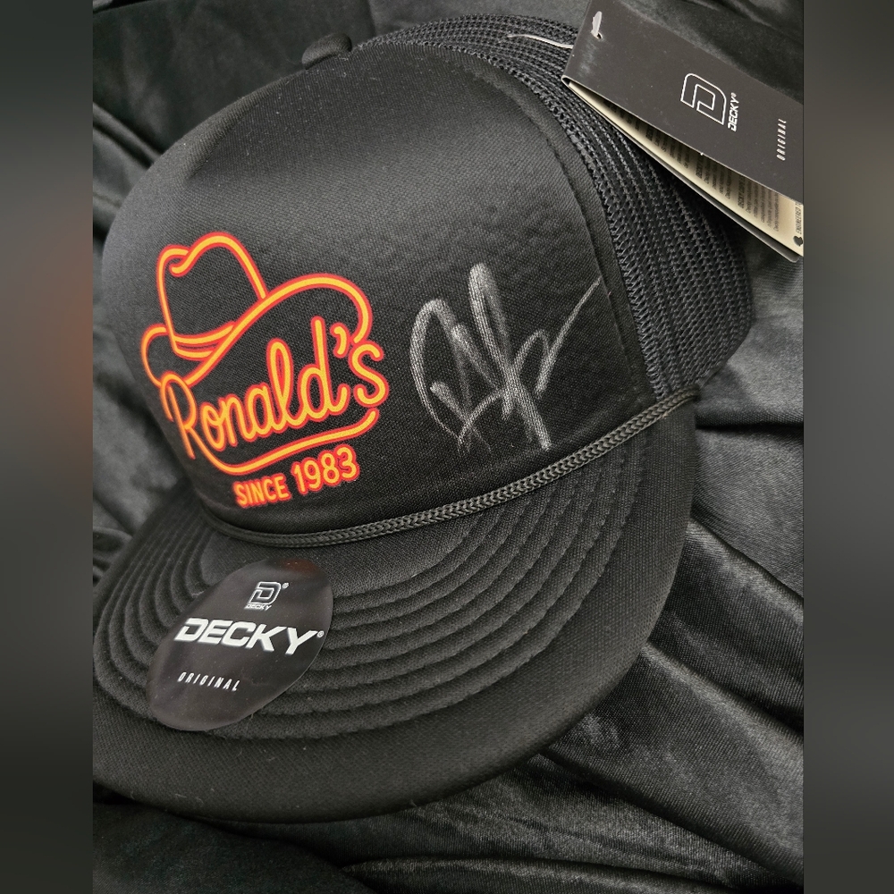 Autographed - Hat - Ronnie Radke- FIR